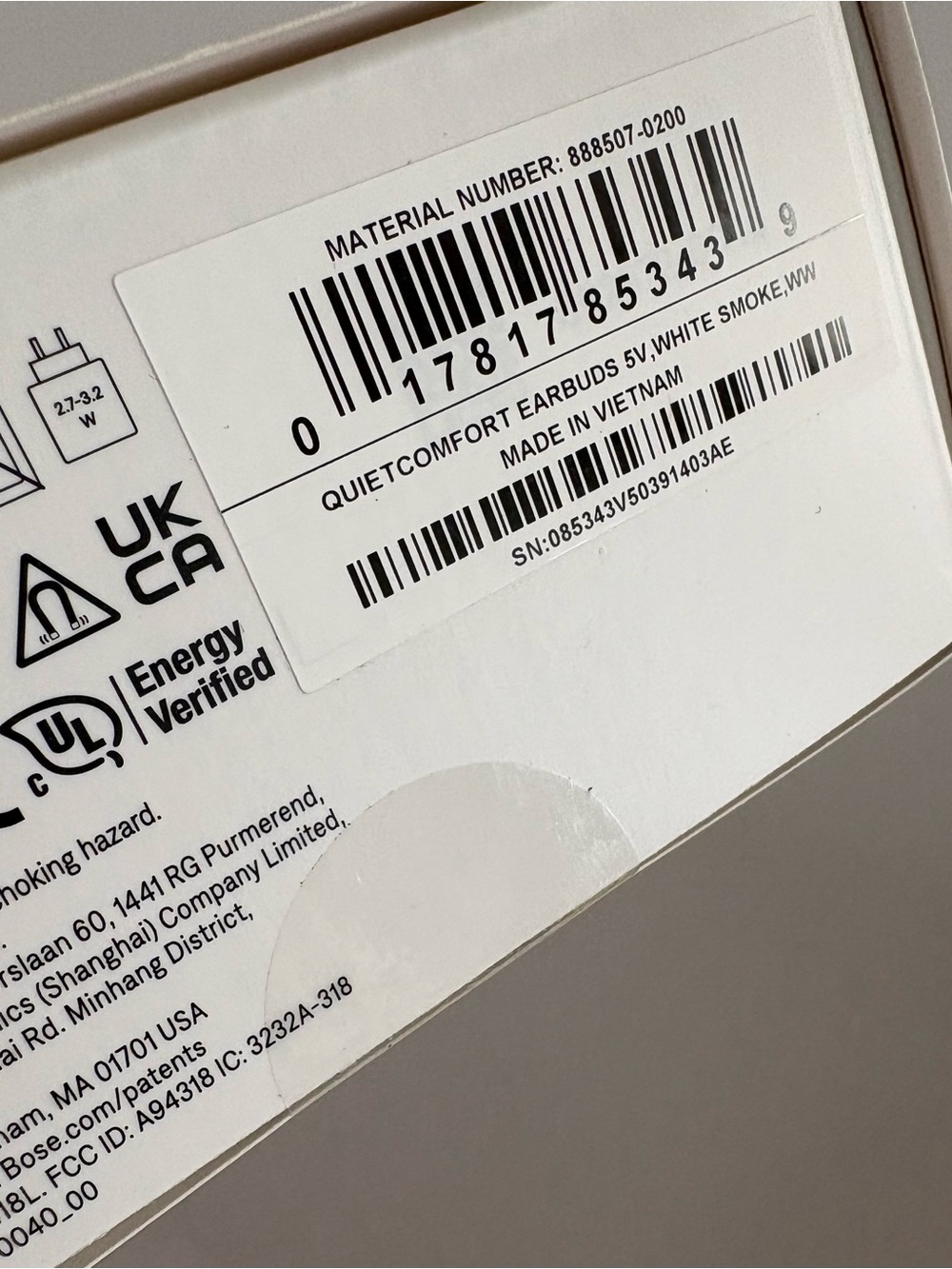 Bose QuietComfort Earbuds - White - Picture 6 of 9
